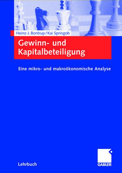 Gewinn- und Kapitalbeteiligung : Eine mikro- und makroökonomische Analyse - Kai Springob