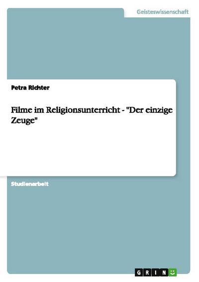Filme im Religionsunterricht - 
