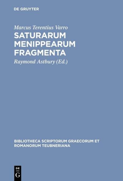 Saturarum Menippearum fragmenta - Marcus Terentius Varro