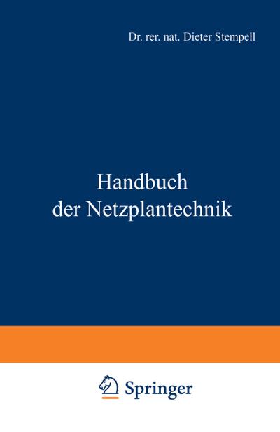 Handbuch der Netzplantechnik Dieter Stempell Author