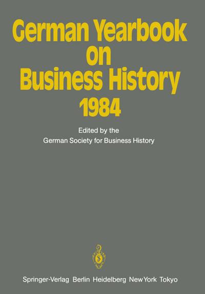 German Yearbook on Business History 1984 - Hans Pohl