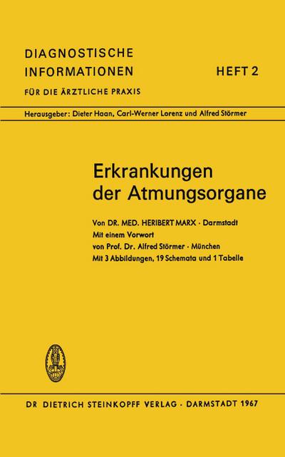 Erkrankungen der Atmungsorgane - H. Marx