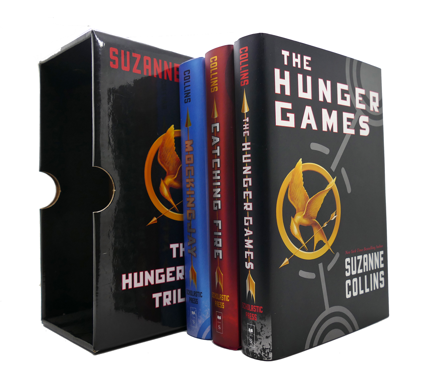The Hunger Games. By Suzanne Collins. First Edition, First Printing.  Scholastic. New York, 2008.