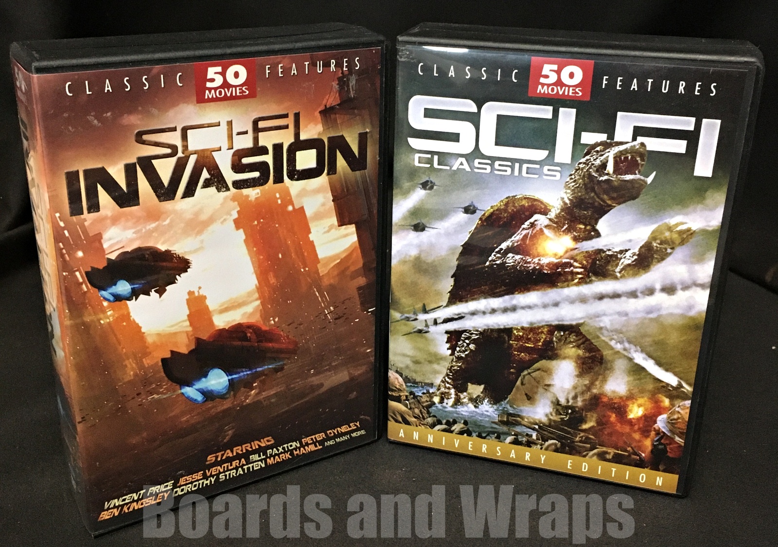 Sci Fi Classics And Sci Fi Invasion 100 Movies 24 Dvds By Mill Creek