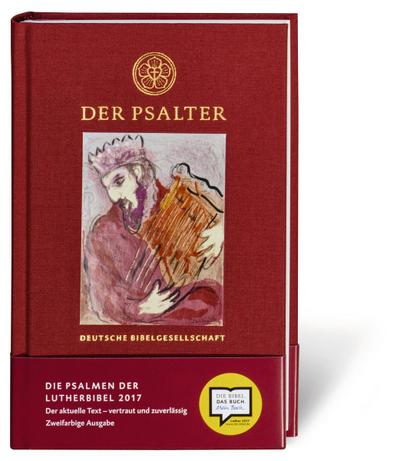 Der Psalter : Nach Martin Luthers Übersetzung, revidiert 2017 - Martin Luther