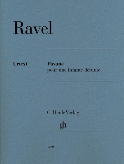 Pavane pour une infante défunte für Klavier zu zwei Händen - Maurice Ravel