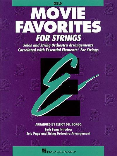 Essential Elements Movie Favorites for Strings: Cello - Elliot Del Borgo