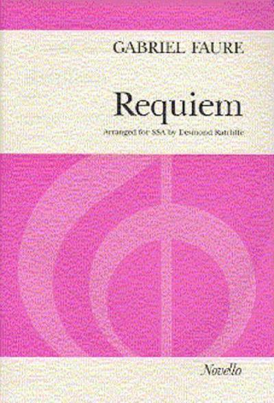 Requiem Vocal Score, Opus 48 - Gabriel Faure