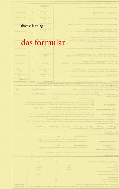 Das Formular - Thomas Laessing