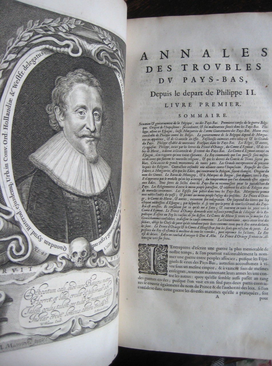 Annales et histoires des troubles du Pays-bas Hugo GROTIUS [Assez bon] [Couverture rigide]