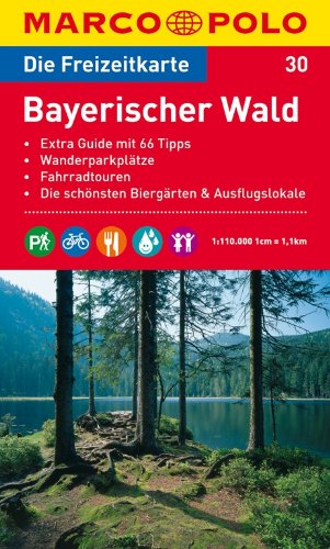 MARCO POLO Freizeitkarte Bayerischer Wald 1:110.000