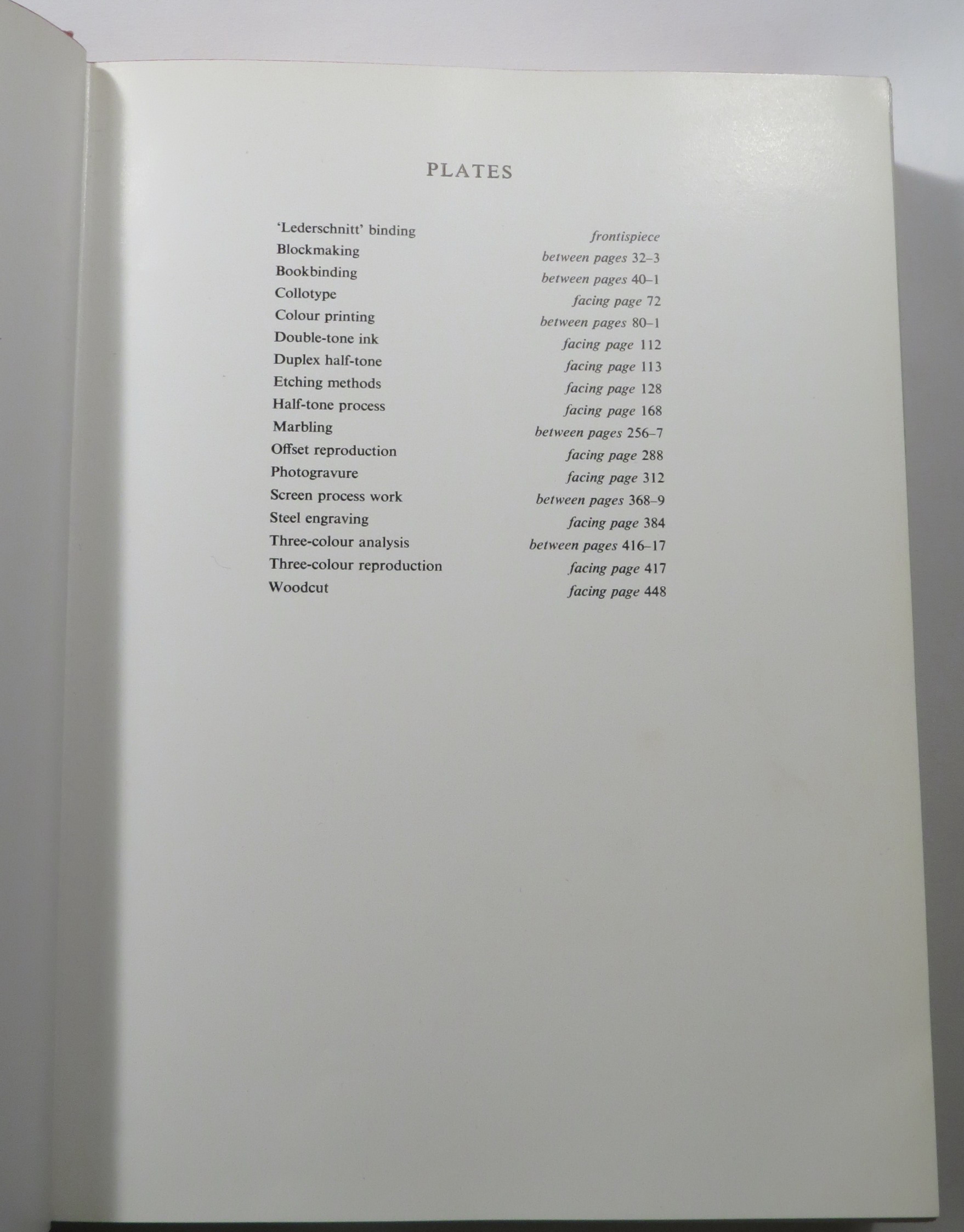 Glossary of the Book - Terms Used in Paper-Making, Printing