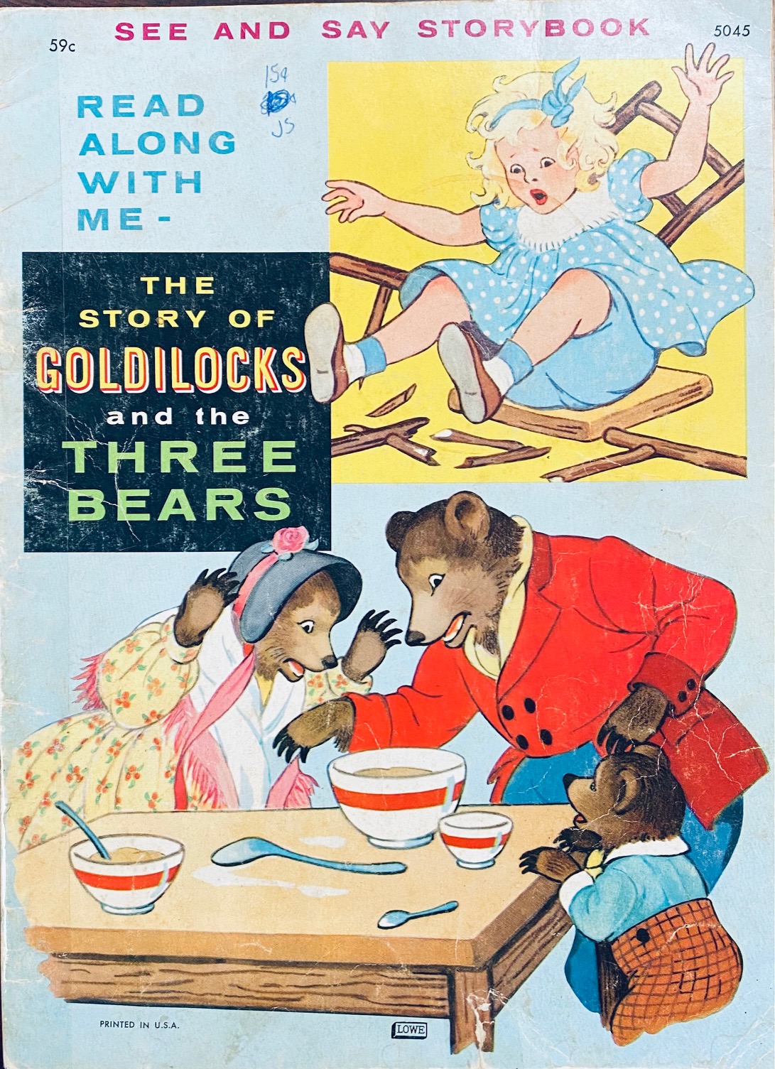 goldilocks and just one bear read aloud