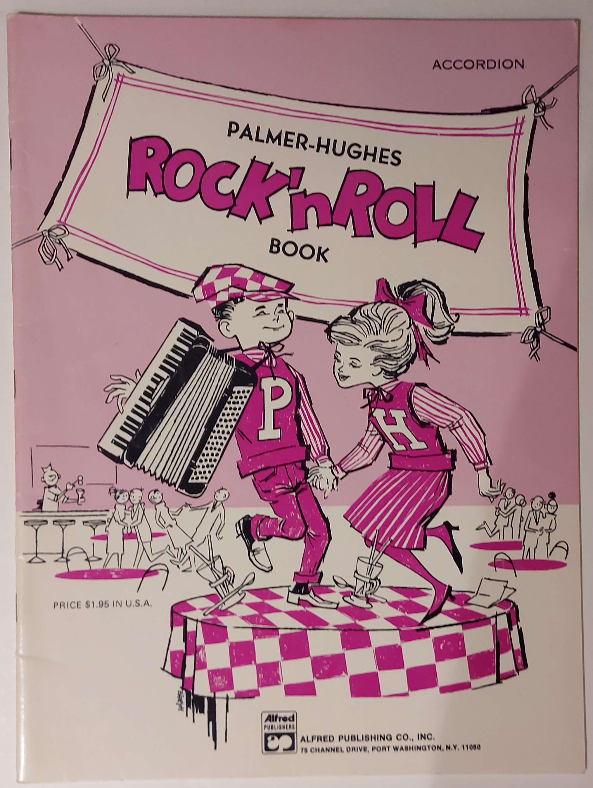PALMER HUGHES ACCORDION COURSE EASY ROCK & ROLL/ ROCK & ROLL 2 BOOK SET NOS 