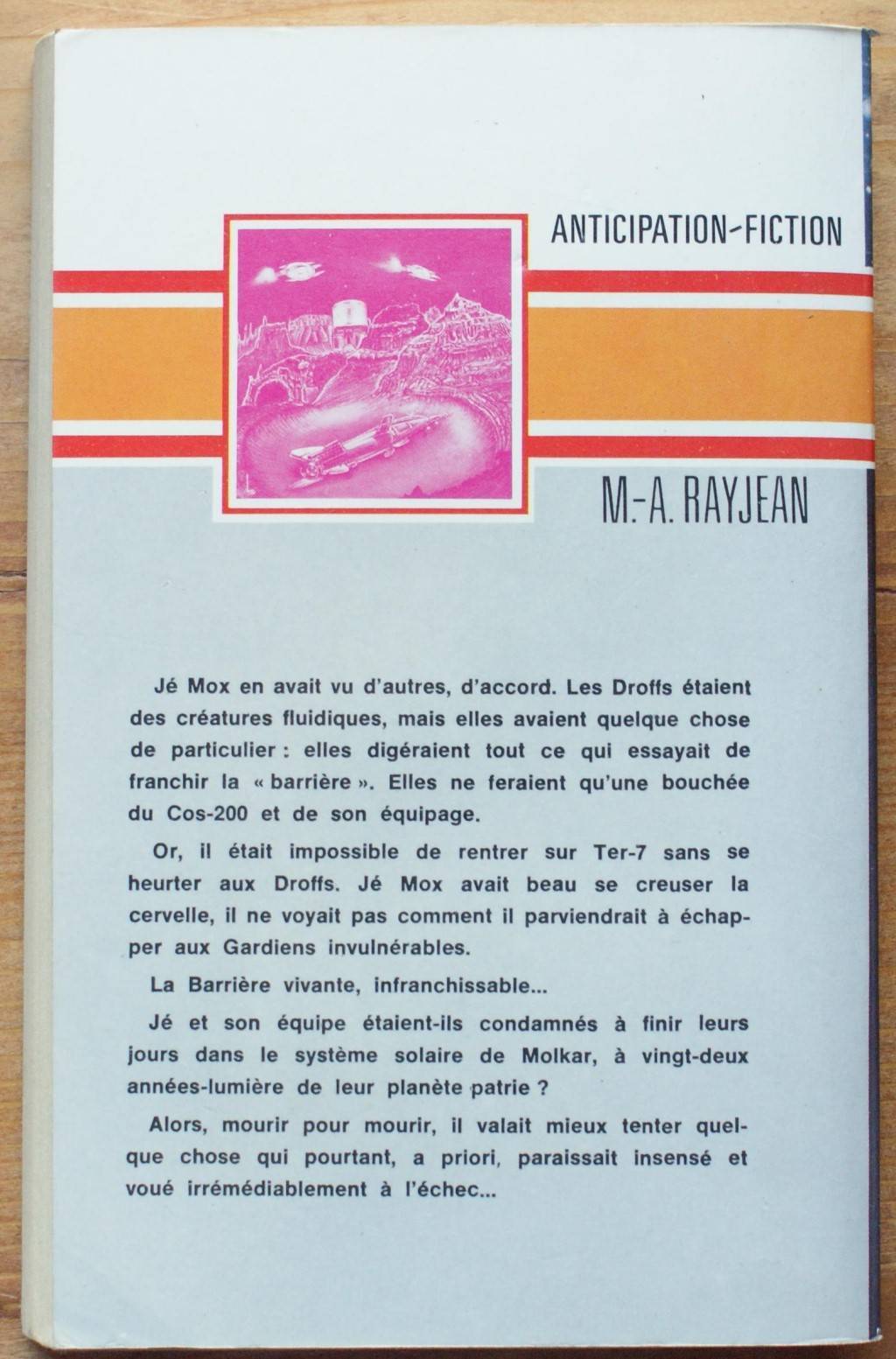 Barrière vivante Max-André Rayjean [Bon] [Couverture souple]