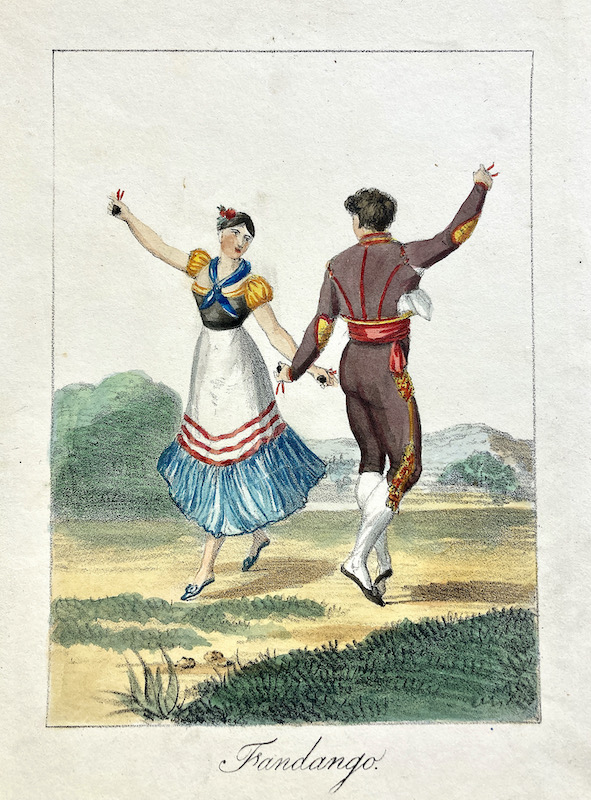 Fandango Danza Baile by Giscard 1830 Art nbsp