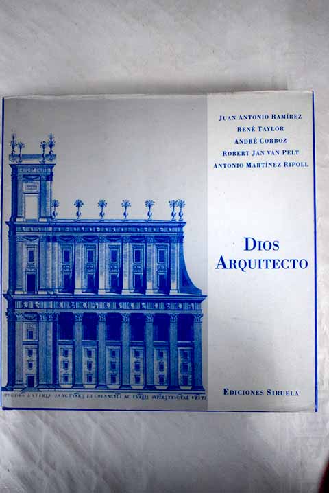 Dios arquitecto - Ramirez, Juan Antonio