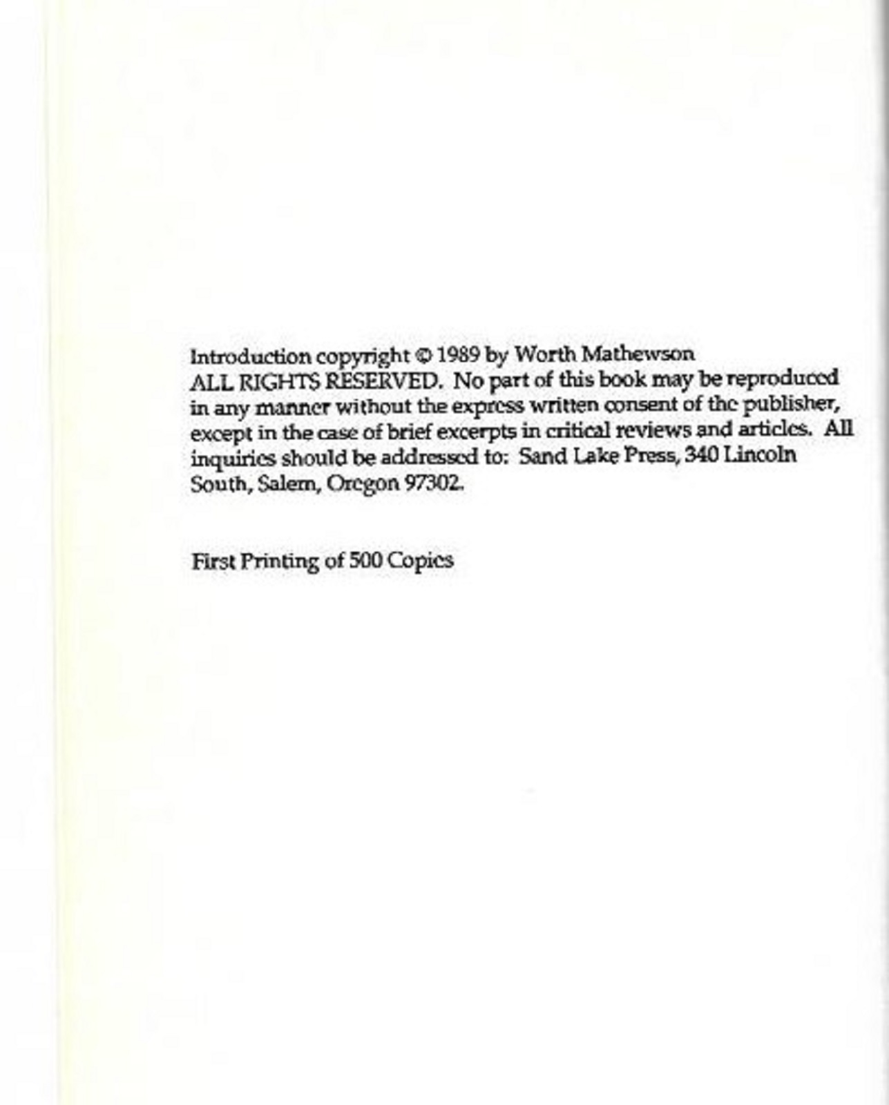 Western Bird Hunting (Limited Edition) by Mathewson, Worth (Editor ...