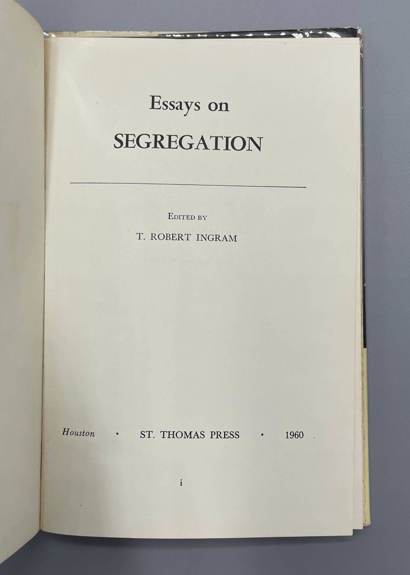 segregation essays