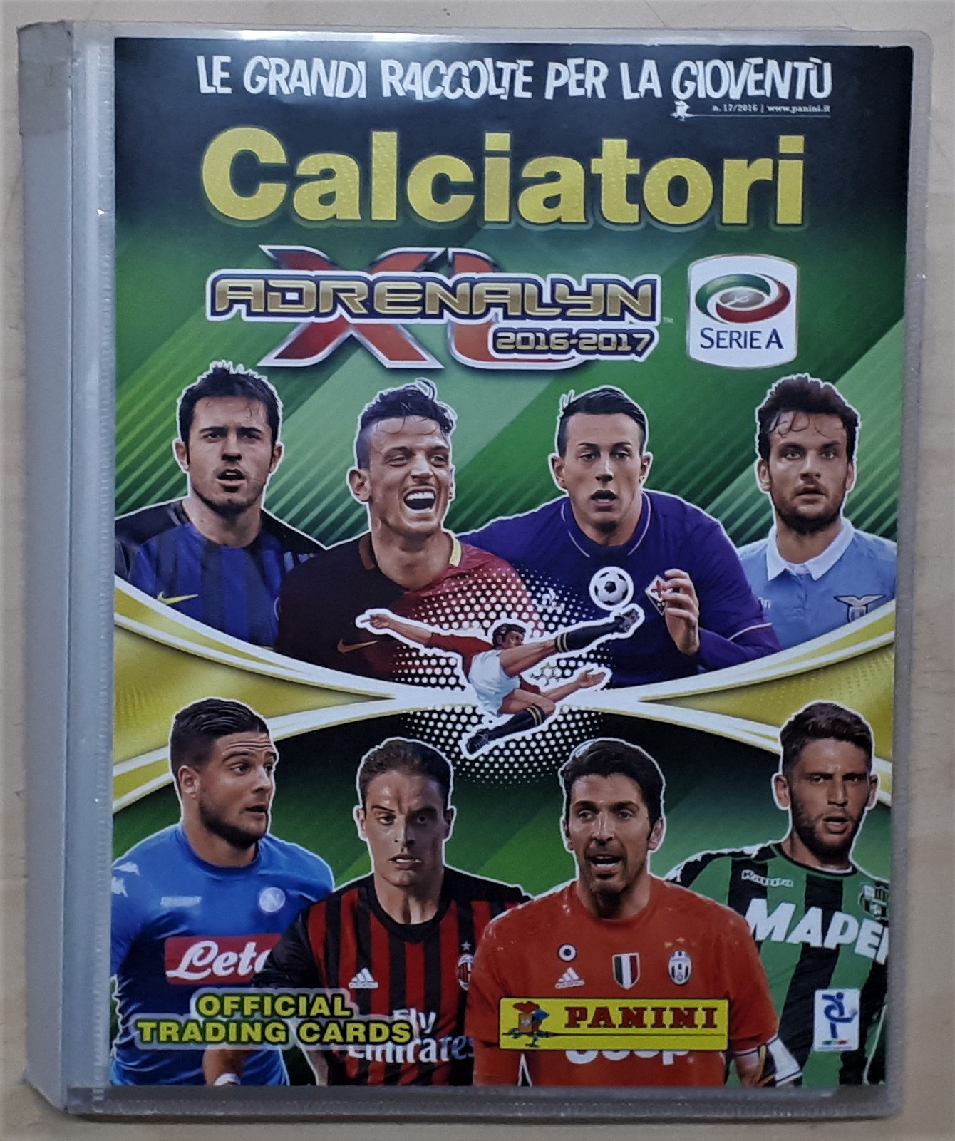 Album Panini Adrenalyn XL - Official trading Cards Calciatori 2016 /17:  Buone Rilegato