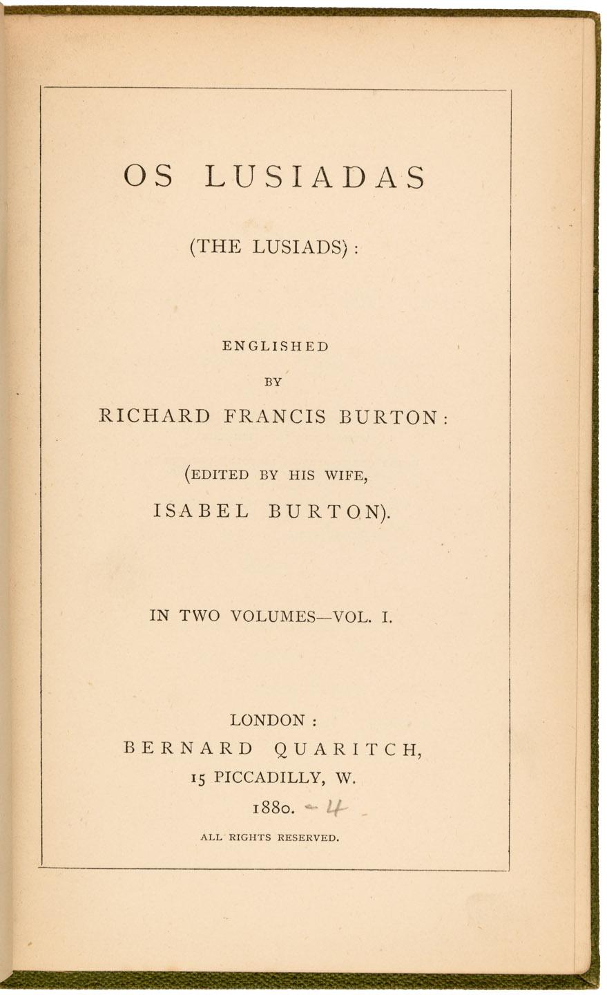 The Lusiads by Luís de Camões The Lusiads by Luís de Camões