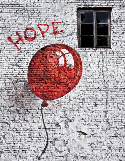 Hope - Streetart : Blankbook - Tushita-Verlag