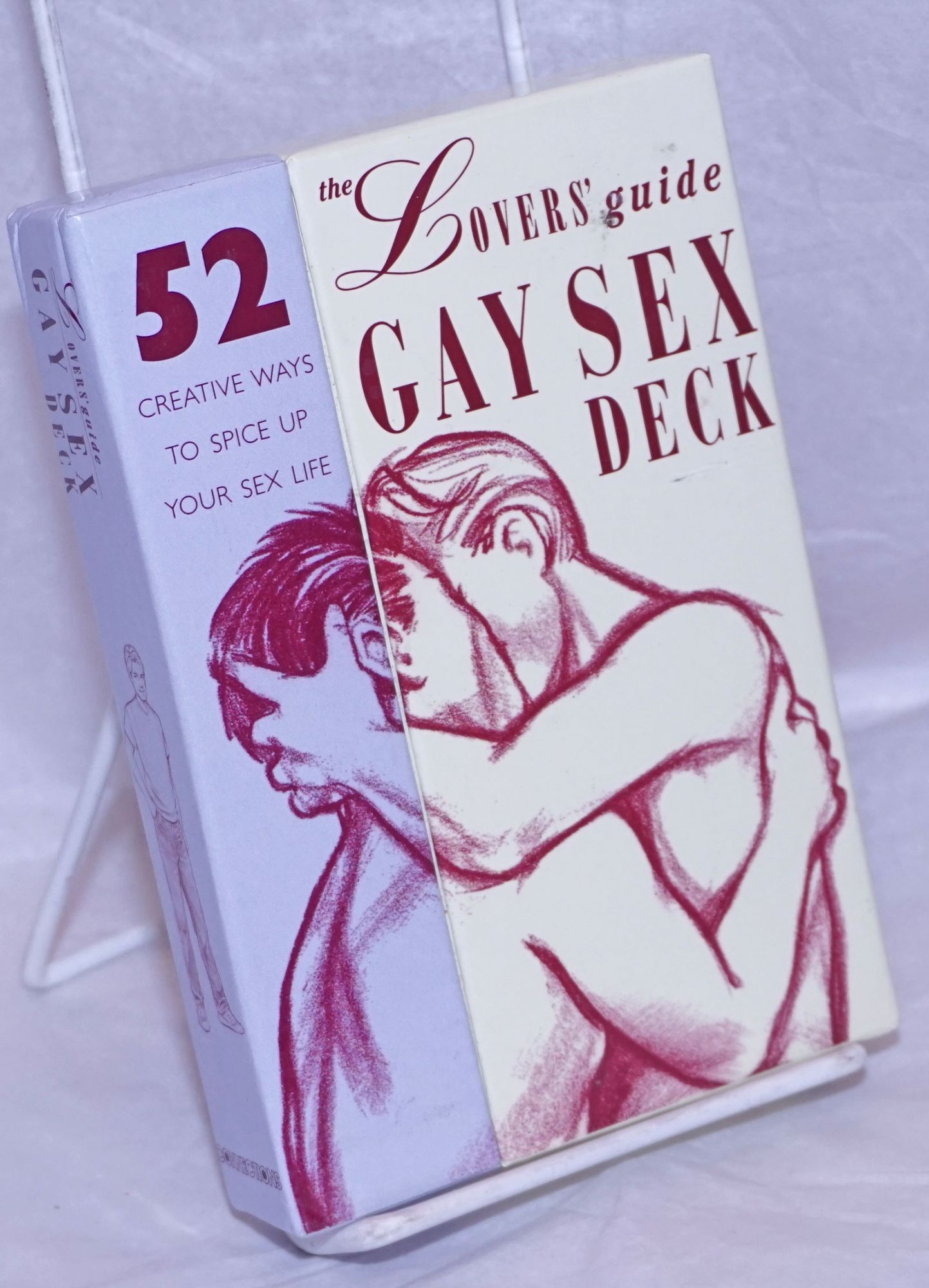 The Lovers' Guide Gay Sex Deck [flash cards boxed] - Peers, Oliver & Dr. Sean Cummings, text, John Geary, illustrations