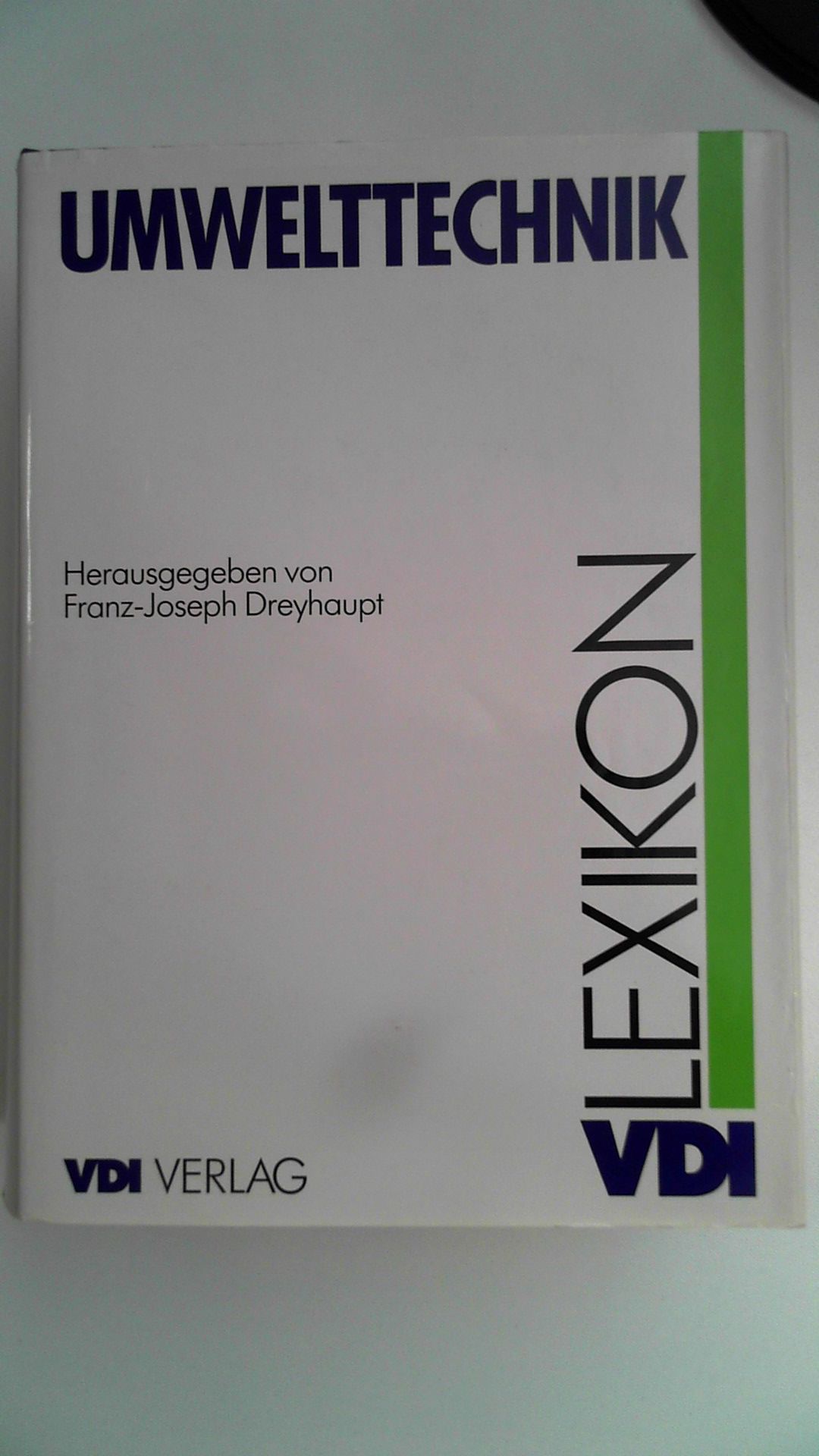 VDI-Lexikon Umwelttechnik, - Dreyhaupt, Franz J. edt