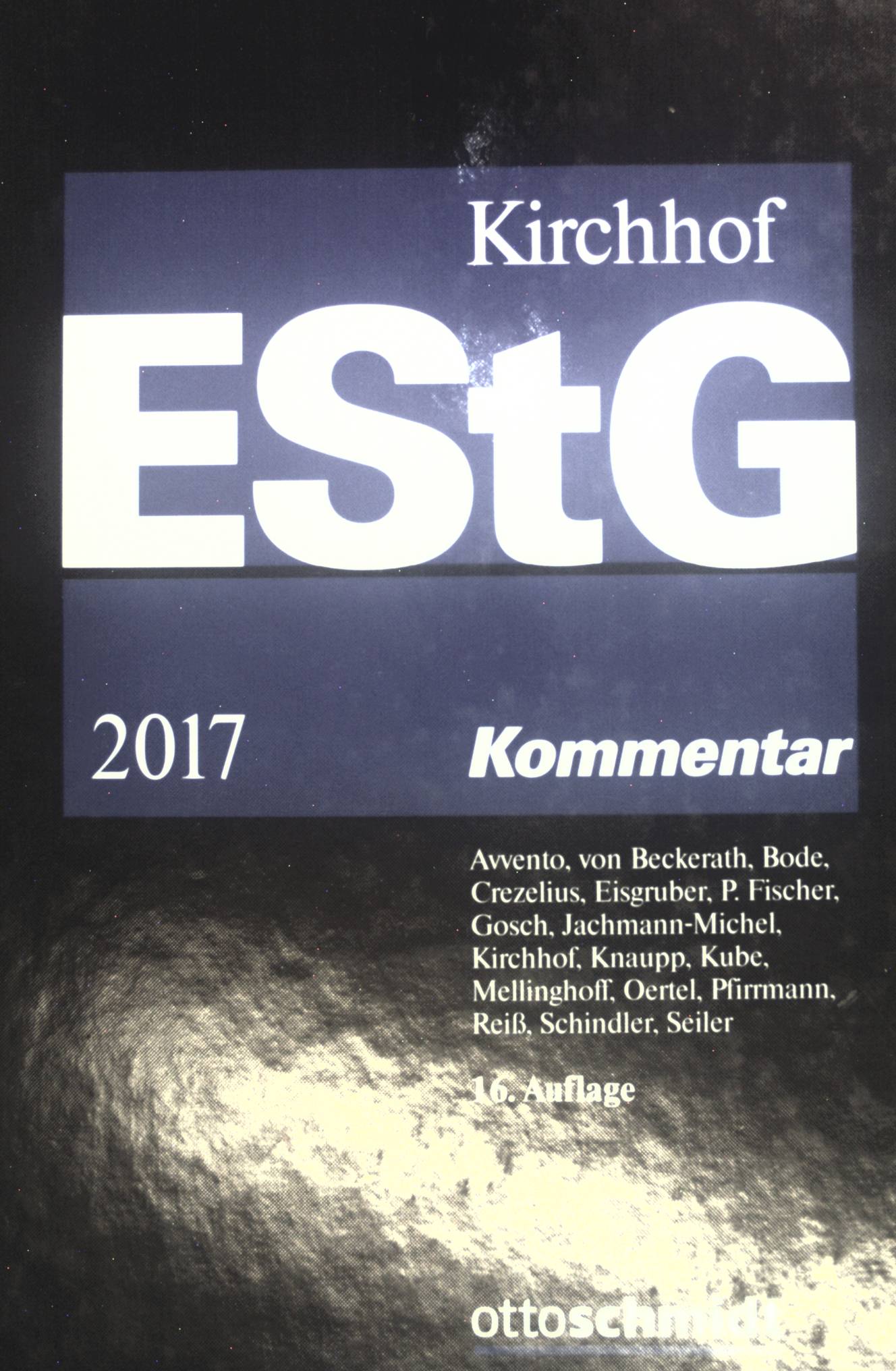 Einkommensteuergesetz : Kommentar. herausgegeben von Professor Dr. Dres. h.c. Paul Kirchhof, Direktor des Instituts für Finanz- und Steuerrecht Universität Heidelberg ; bearbeitet von Dr. Christina Avvento, Oberregierungsrätin, Wissenschaftliche Mitarbeiterin am BFH [und 16 anderen] - Kirchhof, Paul