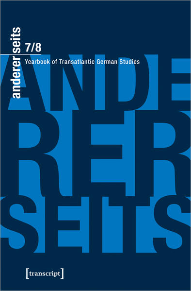 andererseits - Yearbook of Transatlantic German Studies Vol. 7/8, 2018/19 - Donahue, William Collins, Georg Mein and Rolf Parr