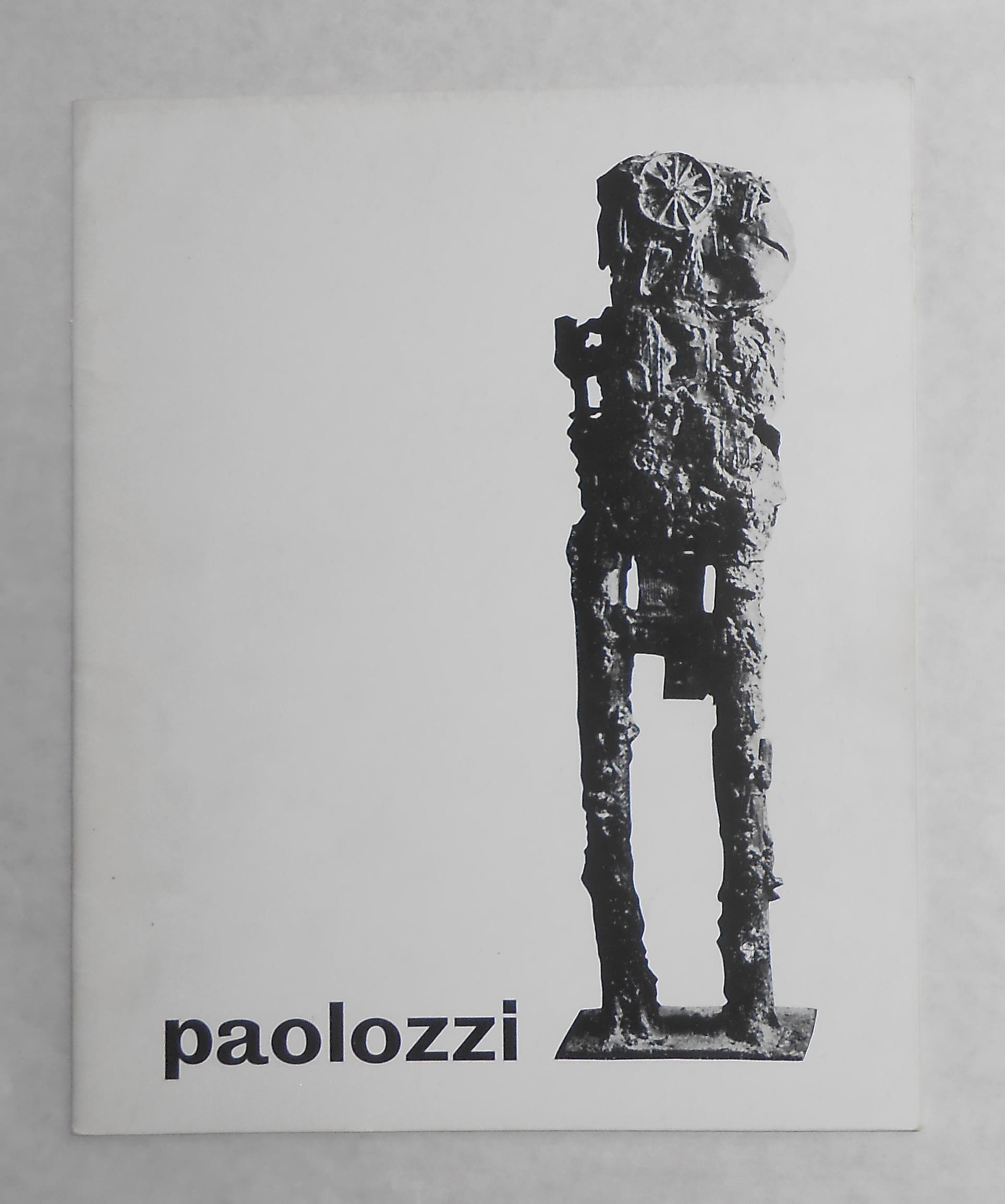 Paolozzi - Sculpture (Hanover Gallery, London 11 November