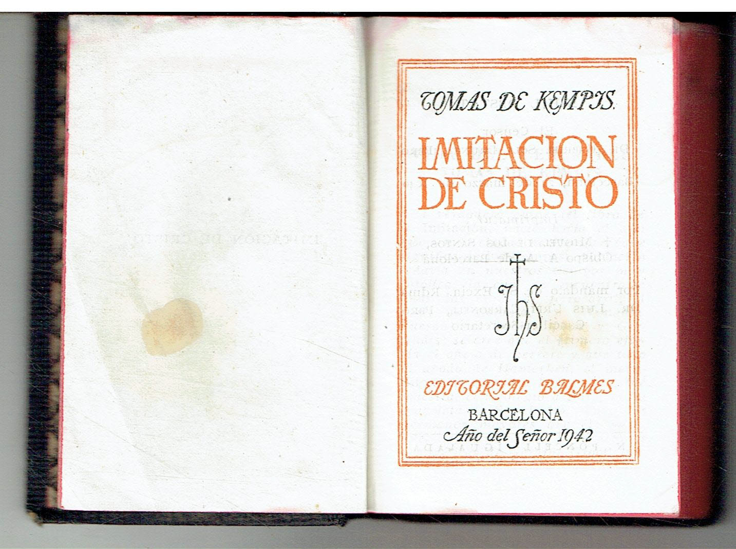 imitación de Cristo