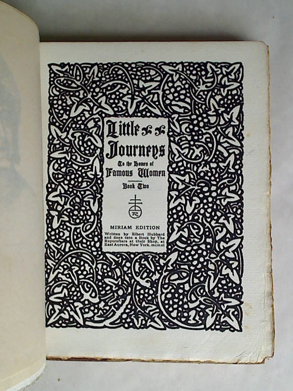 Little Journeys To The Homes Of Famous Women Book 2 Miriam Edition little-journeys-to-the-homes-of-famous-women-book-2-miriam-edition