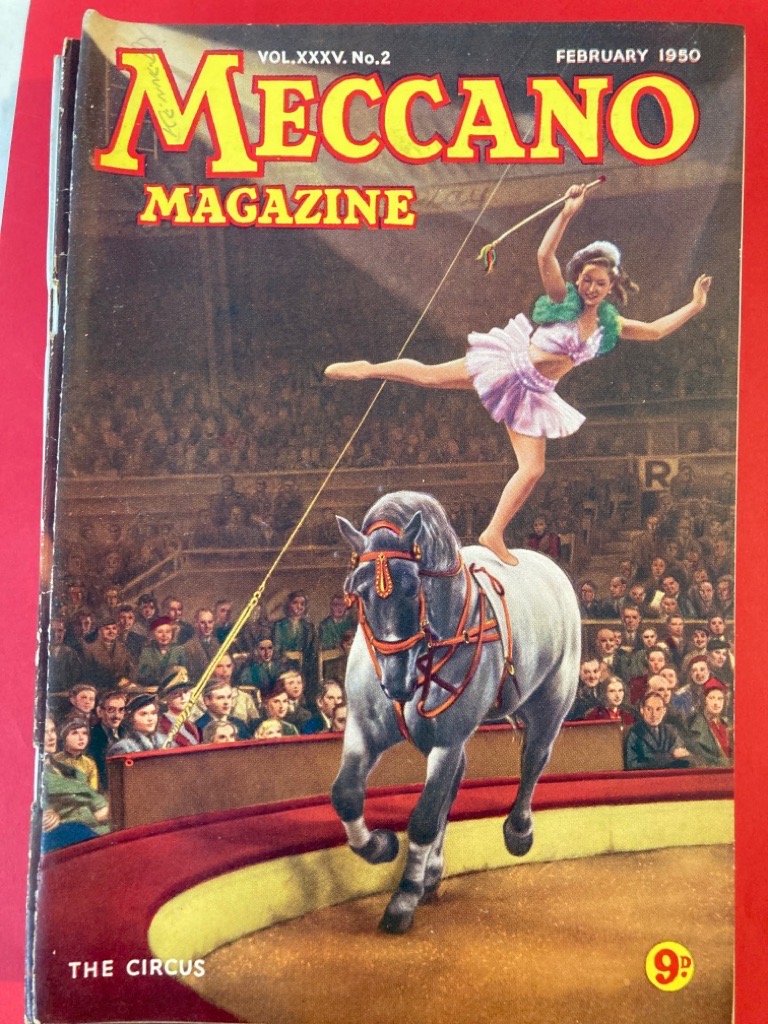 Meccano Magazine. Volume 35, 1950. Complete Original Set in