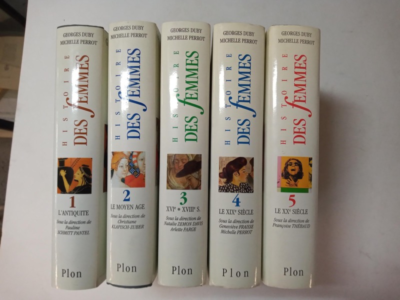 Histoire des femmes (5 volumes). en Occident par Georges Duby et