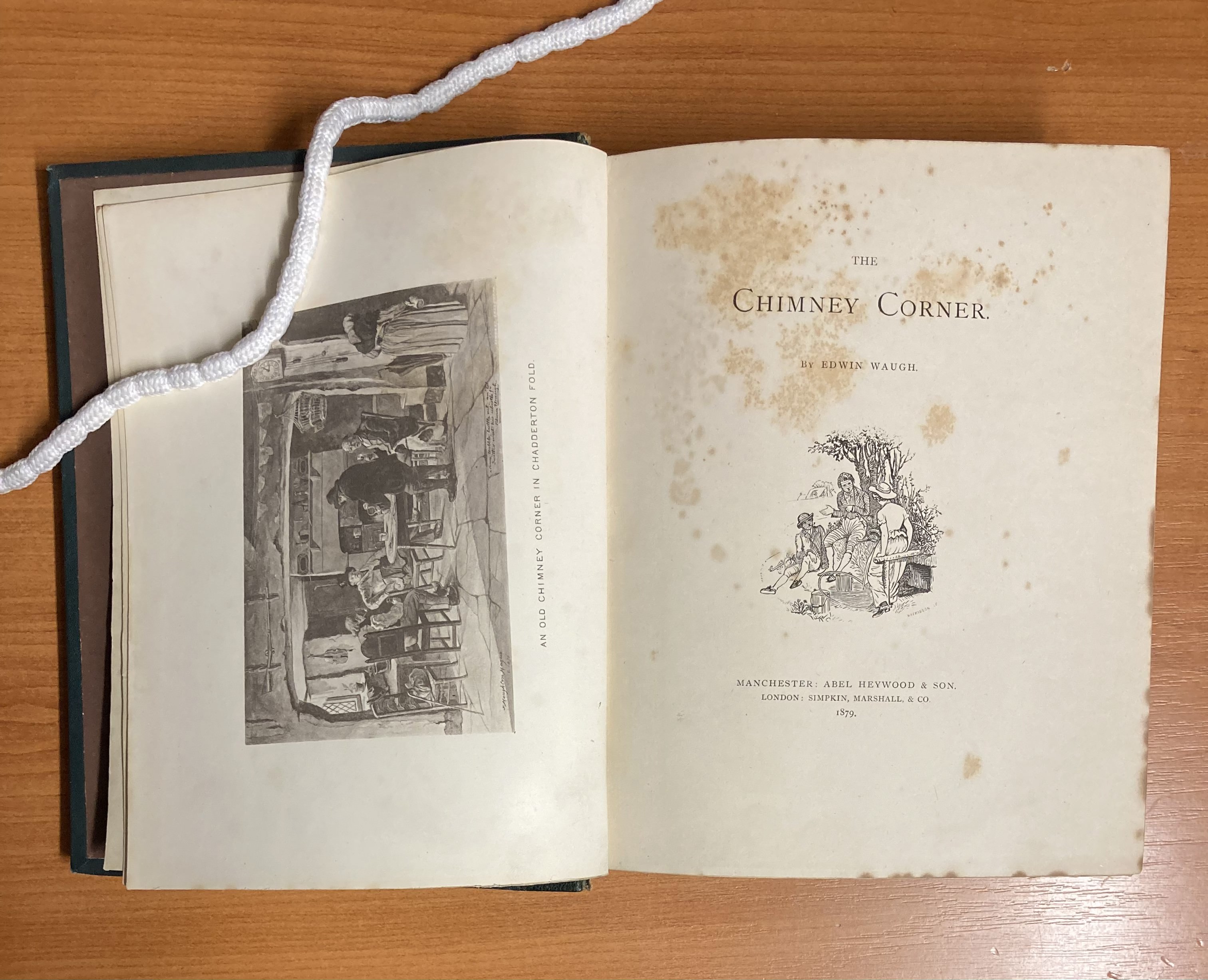 The Chimney Corner by WAUGH Edwin: (1879) First Edition First Issue ...