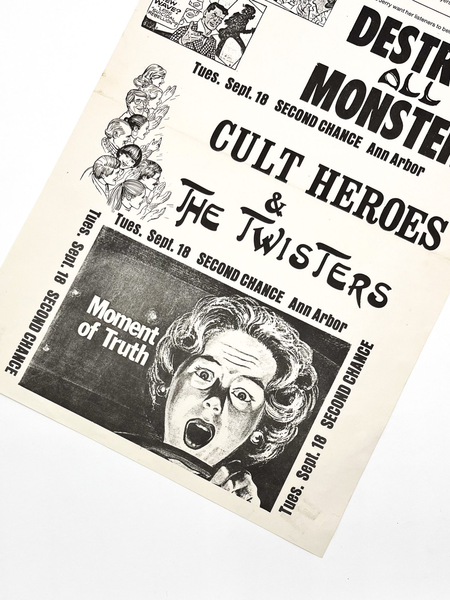 DESTROY ALL MONSTERS [,] CULT HEROES & THE 