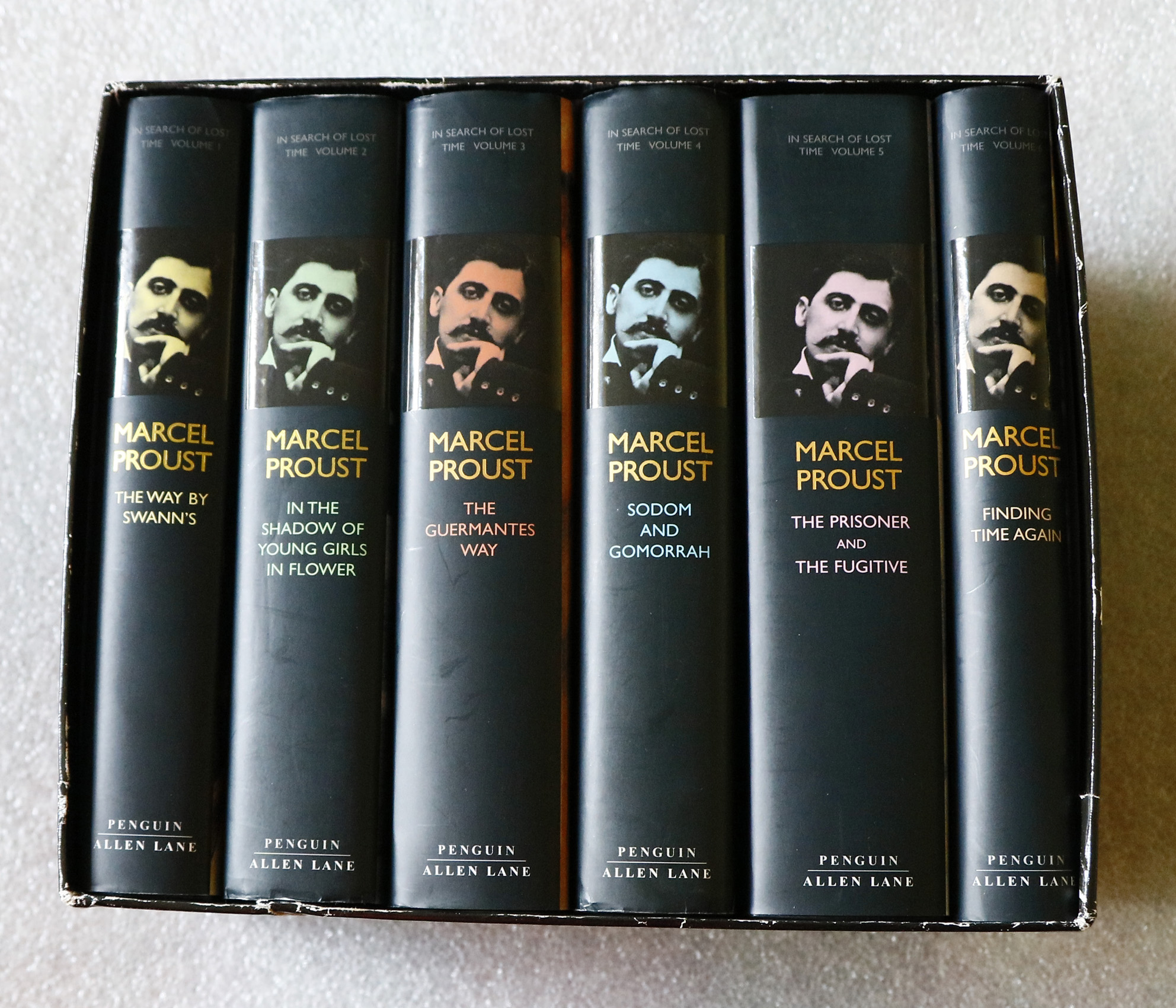 In Search of Lost Time Box Set: Volumes 1 - 6 - Proust, Marcel
