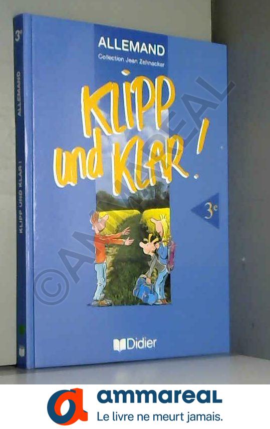 Klipp und klar !. 3e, LV1, Manuel - J. Zehnacker