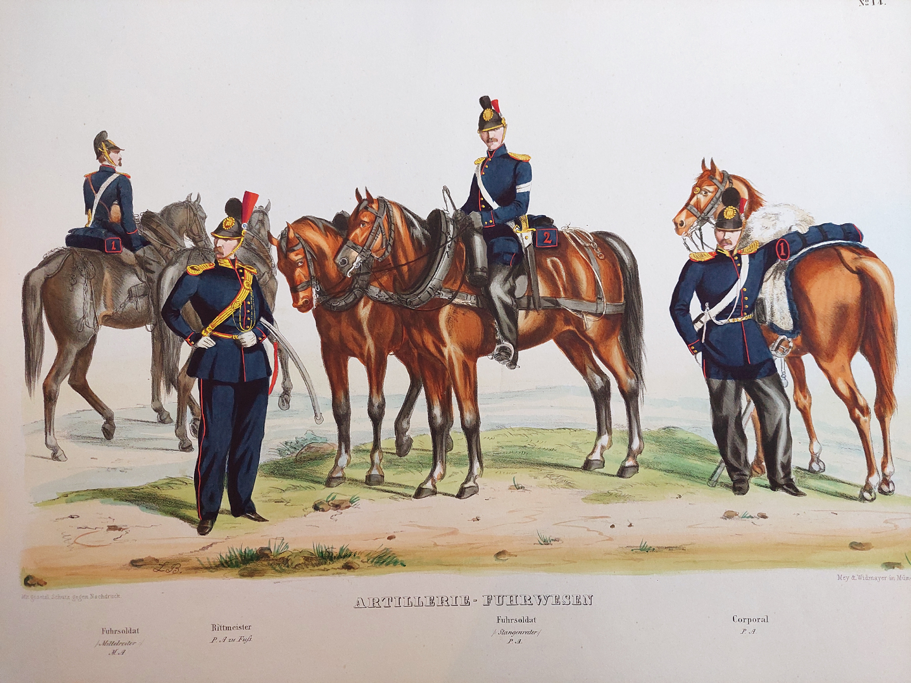 Die bayerische Armee unter König Maximilian II. by Behringer, Ludwig