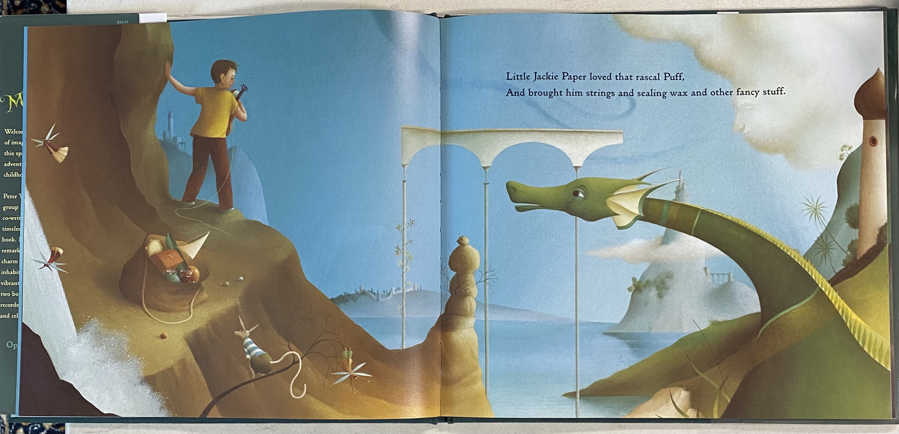 Puff the Magic Dragon by Yarrow, Peter and Lipton, Lenny, with Paintings by  Eric Puybaret: Fine Hardcover (2009) Signed by Author(s) | Before Your  Quiet Eyes