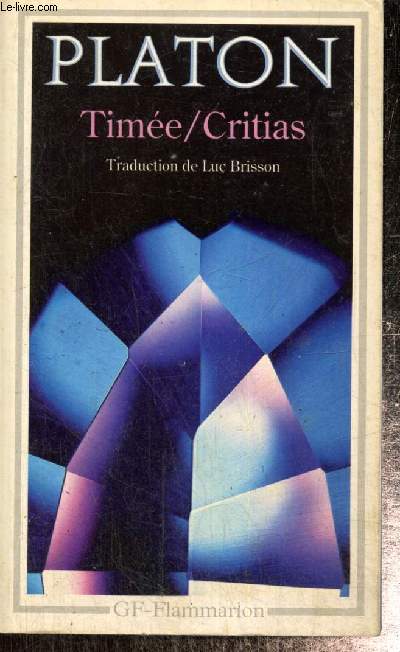 Timée / Critias (Collection 