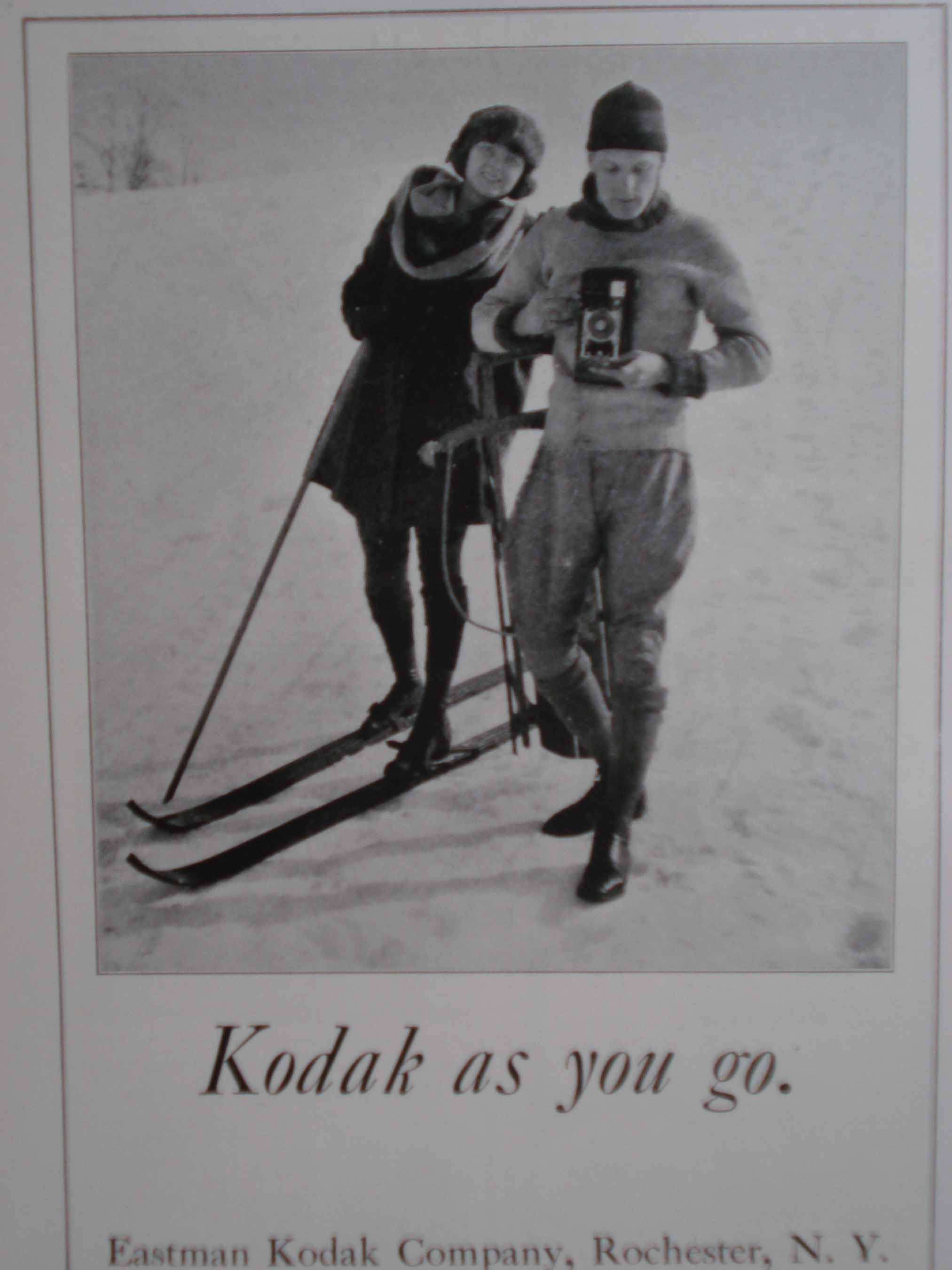 Ad for Eastman Kodak Company "Kodak As You Go" by National Geographic