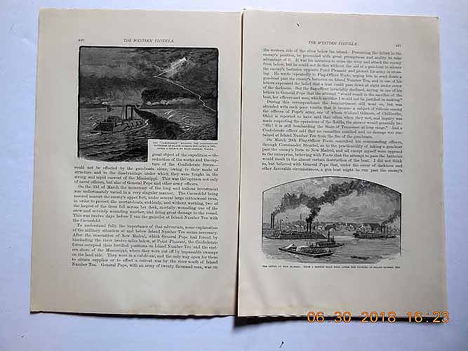 Article the Western Flotilla At Fort Donelson Island Number Ten, Fort Pillow and Memphis by