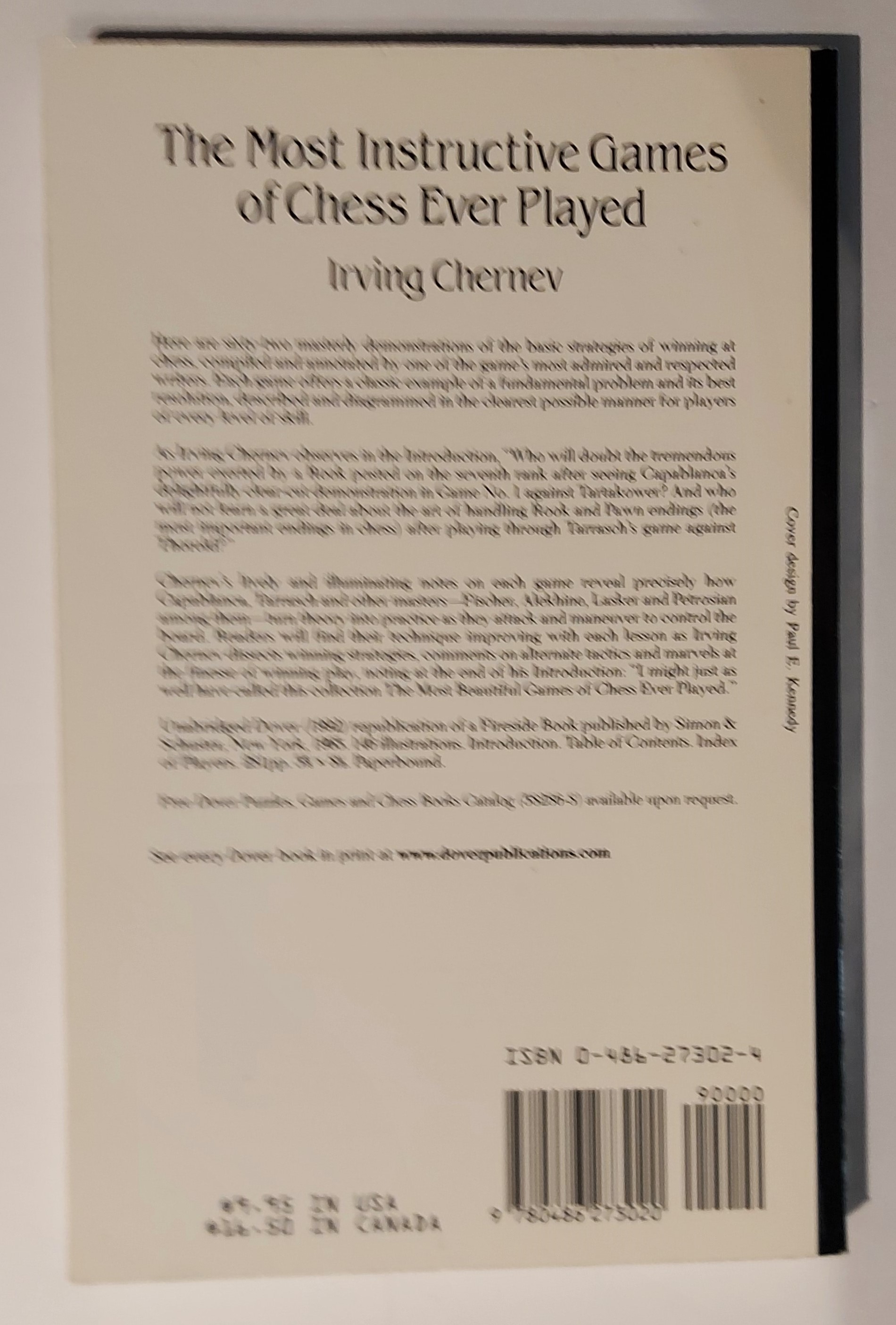 The Most Instructive Games of Chess Ever by Chernev, Irving