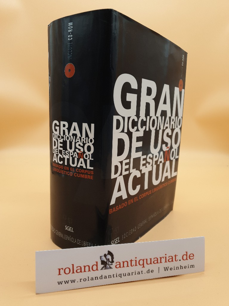 Gran diccionario de uso del espanol actual (inkl. CD-ROM) / Gran diccionario de uso del español (inkl. CD-ROM - Sanchez Aquilino, (Coord.)