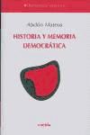 Historia y memoria democrática - Mateos López, Abdón