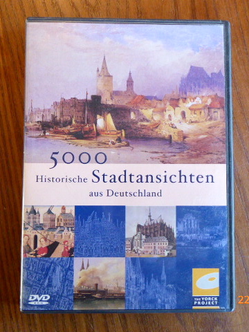 DVD : 5000 historische Stadtansichten aus Deutschland. Bilder deutscher Städte und ihrer Umgebung aus fünf Jahrhunderten. ( für: Windows 95 98 / Me / 2000 / XP - MAC OS G3, 8.1.+) - Diverse