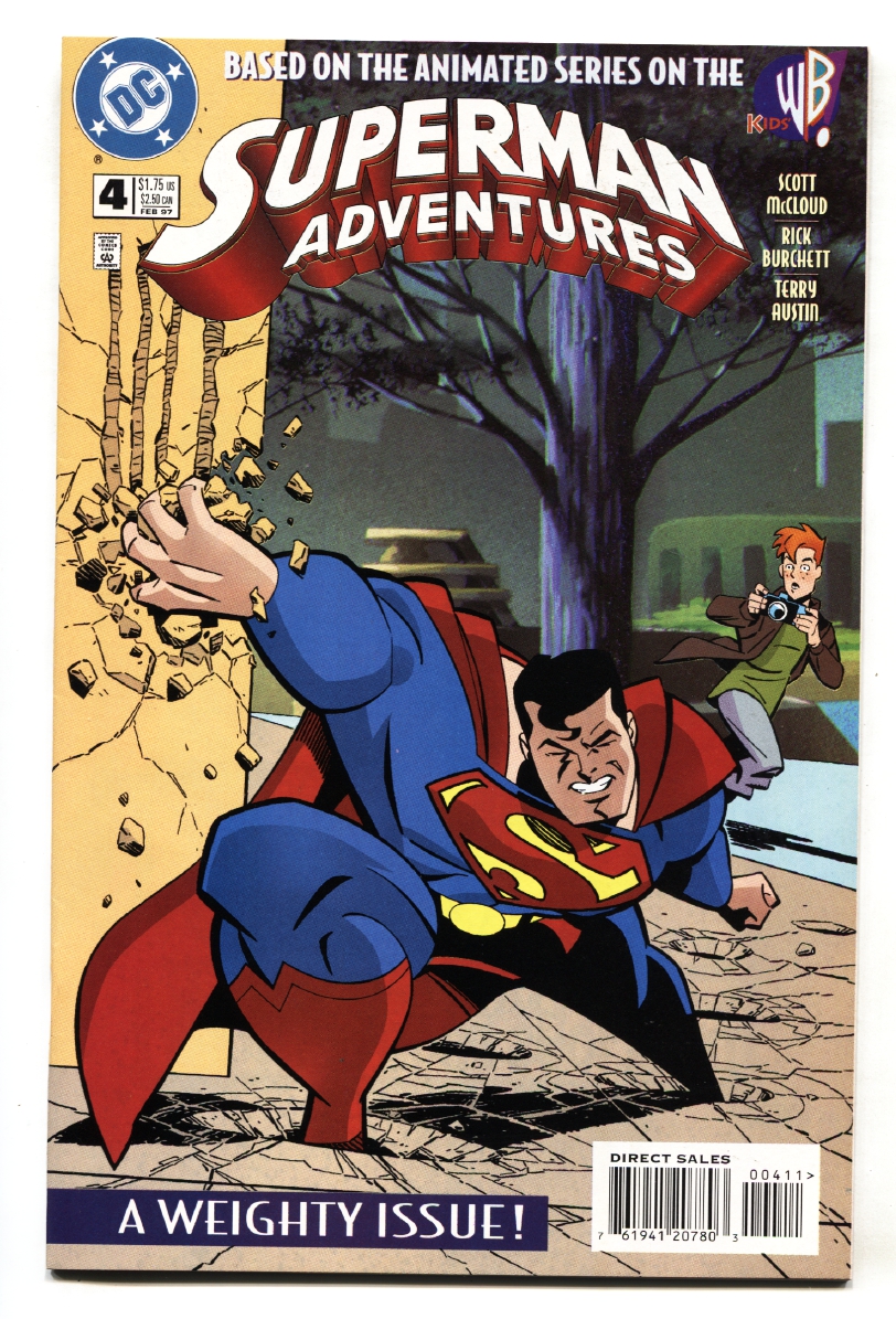 Superman Adventures #4 comic book 1997 First Appearance Of Livewire: (1997) Comic | DTA Collectibles Superman Adventures #4 comic book 1997 First Appearance Of Livewire: (1997) Comic | DTA Collectibles