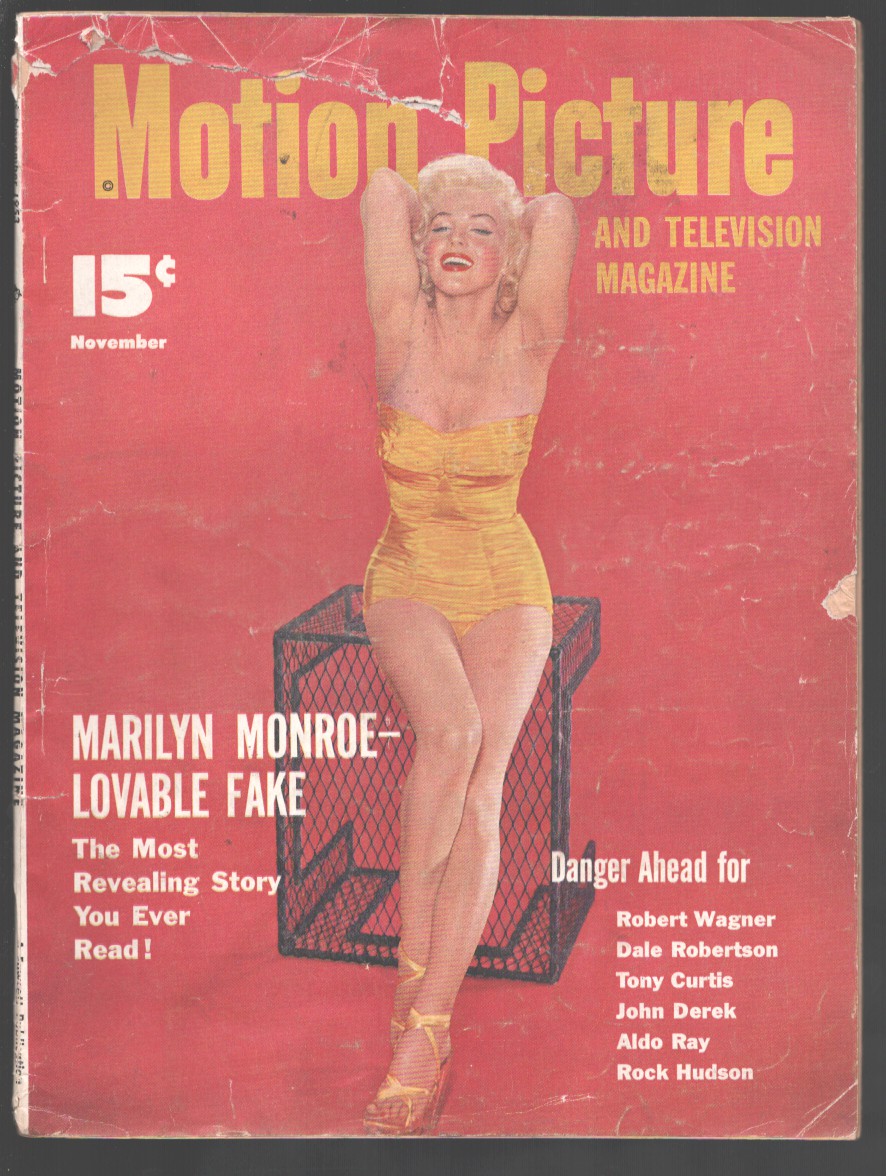 Motion Picture And Television Magazine 11/1953-Marilyn Monroe Swimsuit cover-Robert Wagner-G [Good] [Softcover]